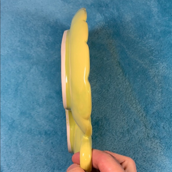 Retro Pottery LEAF Serving Tray CANDY DISH Vintage BOWL 1970s Mid-Century Modern - Picture 9 of 13